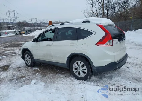 2014 Honda Cr-V Exl z USA, uszkodzony, nr VIN 5J6RM4H76EL090212